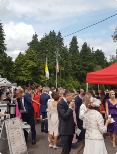 Wedding Coffee Van Cork-wedding crowd